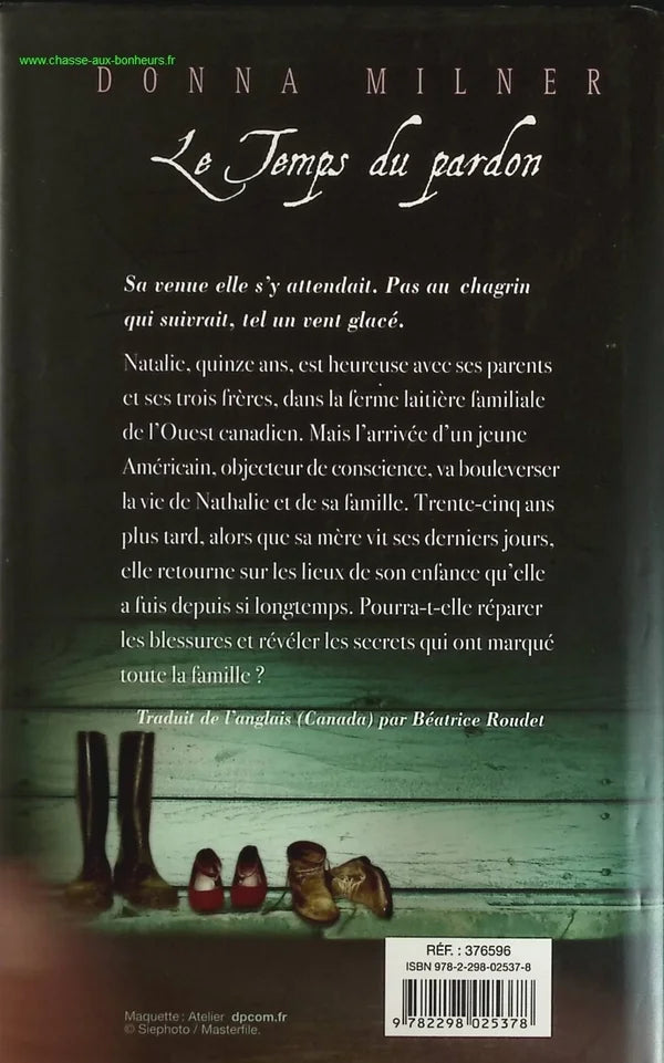 The Time of Forgiveness - Donna Milner - book