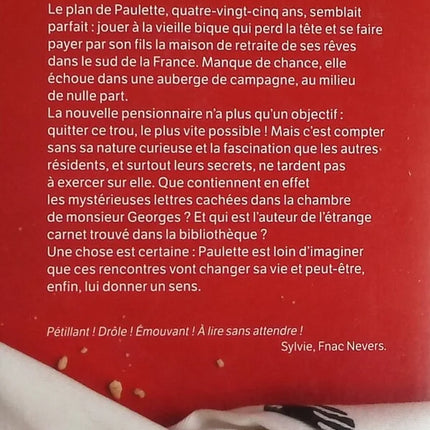 Roman feel-good français occasion – Le Bonheur n’a pas de rides – Anne-Gaëlle Huon – histoire de vie et quête de bonheur - Livre