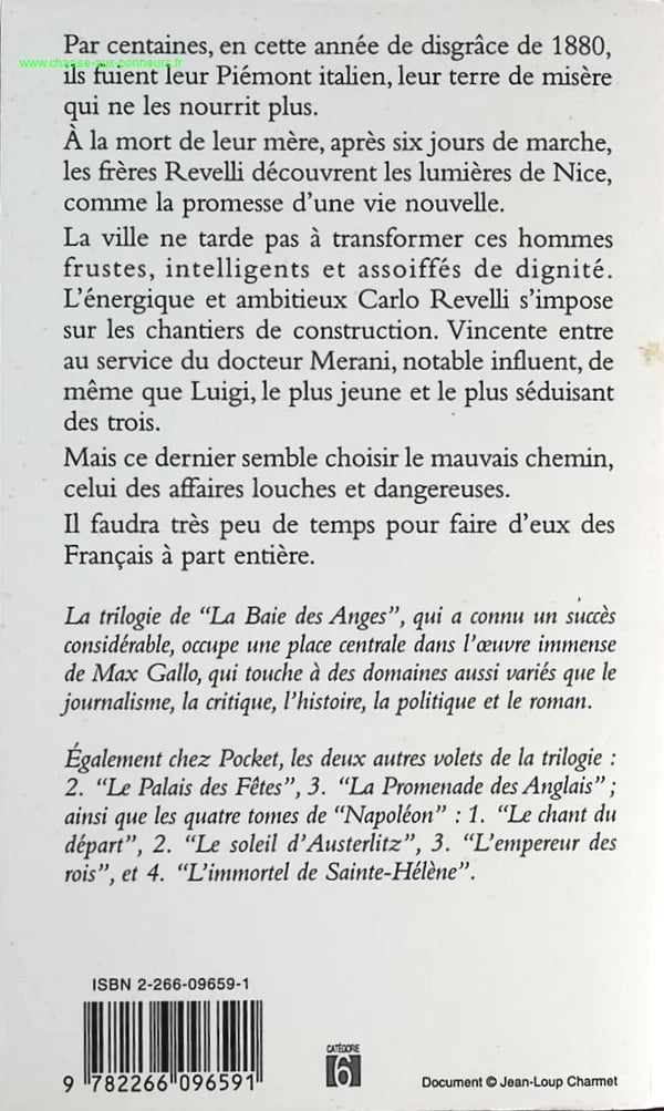 The Bay of Angels - Max Gallo - book