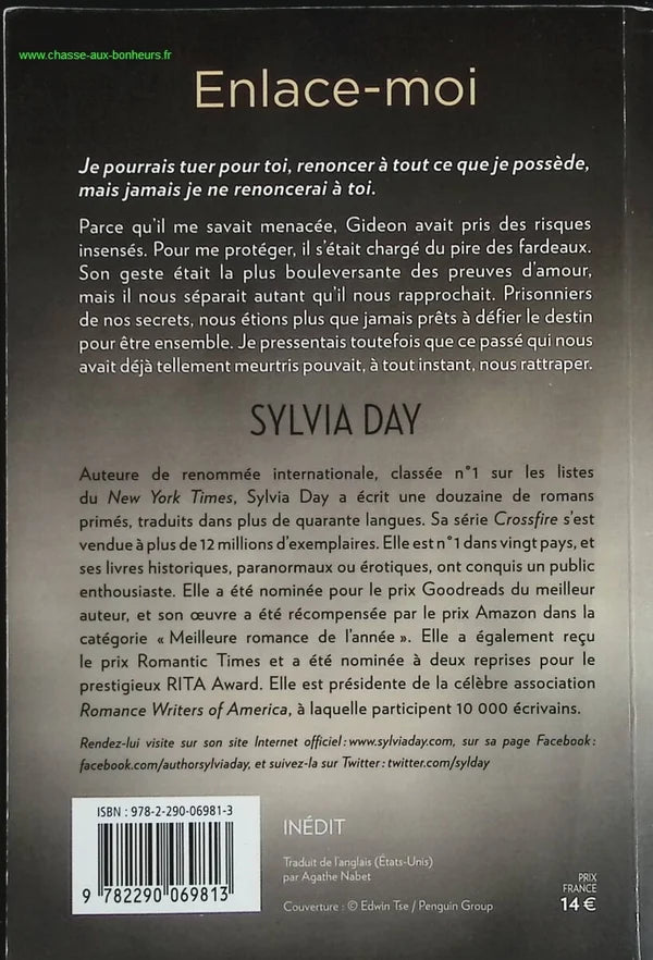 Crossfire - Tome 3 - Enlace-Moi - Sylvia Day - Livre