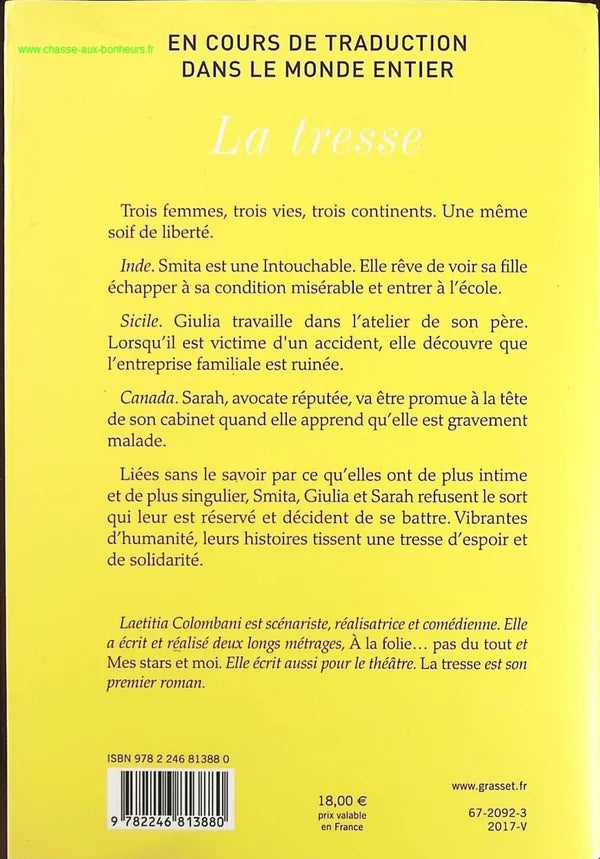 The Braid - Laetitia Colombani - Book