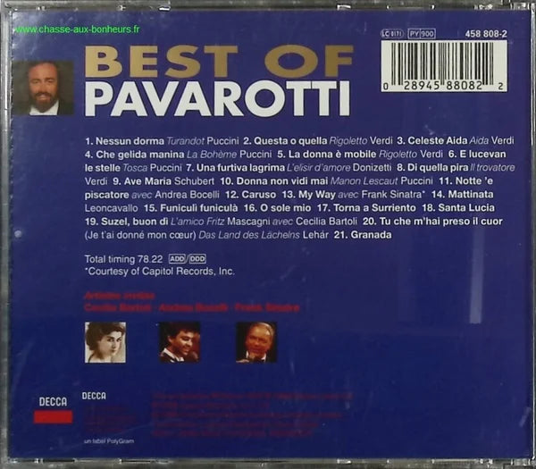 Best of Pavarotti - Luciano Pavarotti - CD