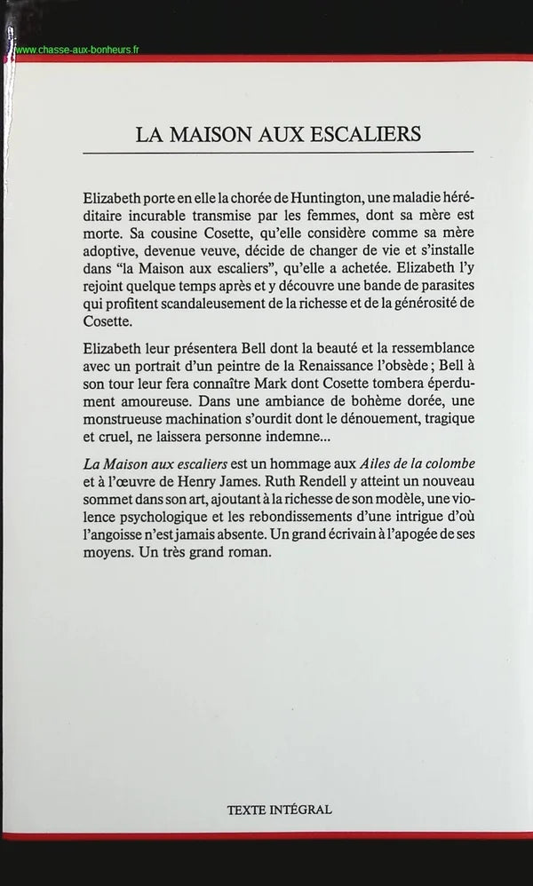 The House with Stairs - Rendell Ruth - book