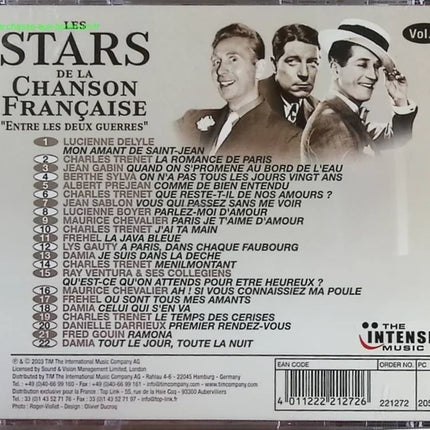 Die Stars des französischen Liedes - Verschiedene Künstler - CD