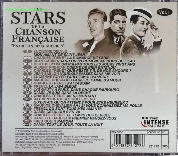 The Stars of French Song - Various Artists - CD