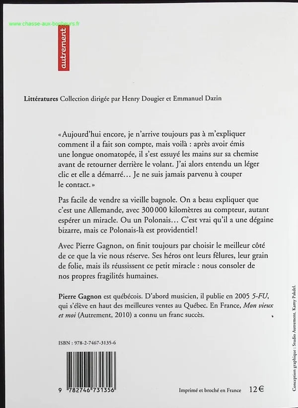 I Sold My Car to a Pole - Pierre Gagnon - Book