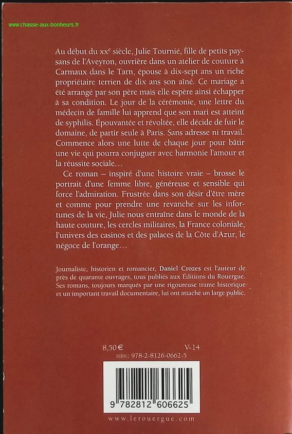 Julie - Daniel Crozes - book