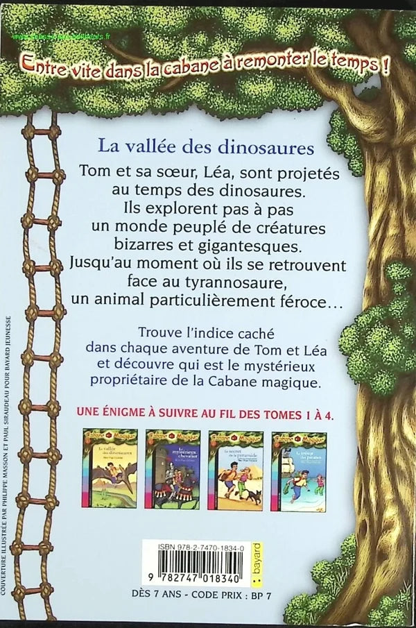 The Magic Treehouse - Volume 1 - Valley of the Dinosaurs - Mary Pope Osborne - book