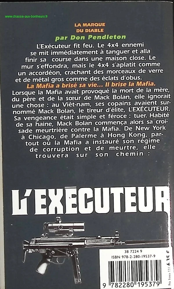 The Devil's Mark - The Executioner Gérard De Villers - Don Pendleton - Book
