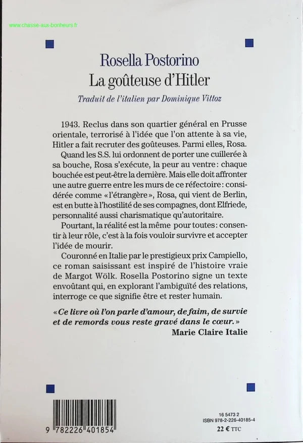 Hitler's Taster - Rosella Postorino - book