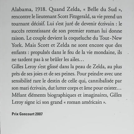 Alabama Song - Gilles Leroy - 2009 - Buch