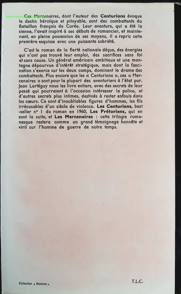 The Mercenaries - Jean Lartéguy - Book