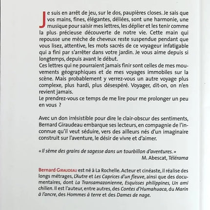 Cher Amour - Bernard Giraudeau - livre