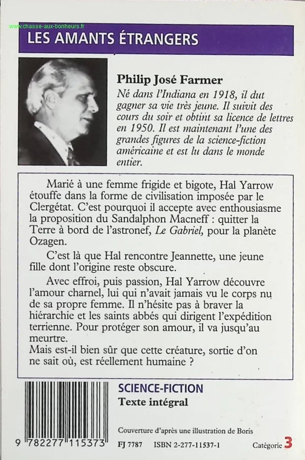 Foreign Lovers - Philip José Farmer - book