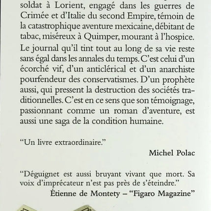 Erinnerungen eines niederbretonischen Bauern - Jean-Marie Deguignet - Buch