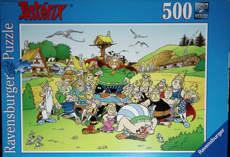 Puzzle Astérix 500 pièces Ravensburger - jeu de société