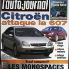 Citroën greift den 607 an - L'auto journal - Nr. 546 - 2000 - Zeitschriftenkritik - Auto