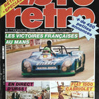 Französische Siege in Le Mans Fiat 1500 Cabrio – Auto moto rétro – Nr. 34 – 1983 – Zeitschriftenrezension – Auto