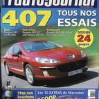Peugeot 407 all our tests - L'auto journal - n° 645 - 2004 - magazine review - car