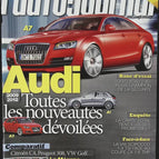 Audi A7 - L'auto journal - n° 764 - 2008 - revue magazine - voiture