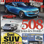 Peugeot 508 - L'auto journal - n° 1022 - 2018 - revue magazine - voiture