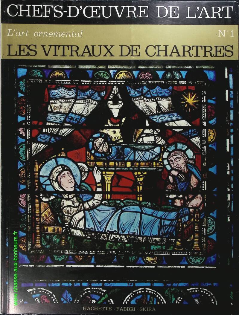 The stained glass windows of Chartres No. 1 - Masterpieces of art - Ornamental art - Book