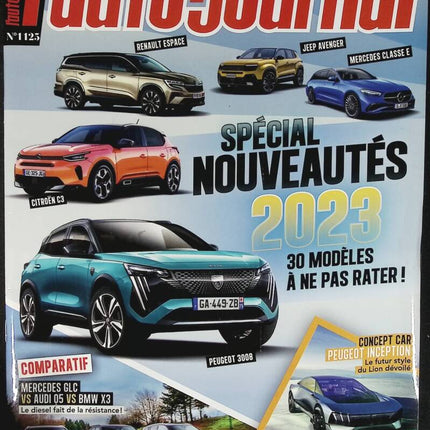 Spécial nouveautés 2023 - L'auto journal - n° 1125 - 2023 - revue magazine - voiture