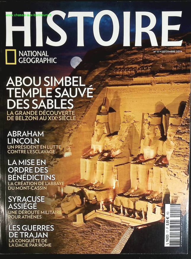 Abu Simbel-Tempel aus dem Sand gerettet - Geschichte - National Geographic - Nr. 17 - Zeitschriftenrezension