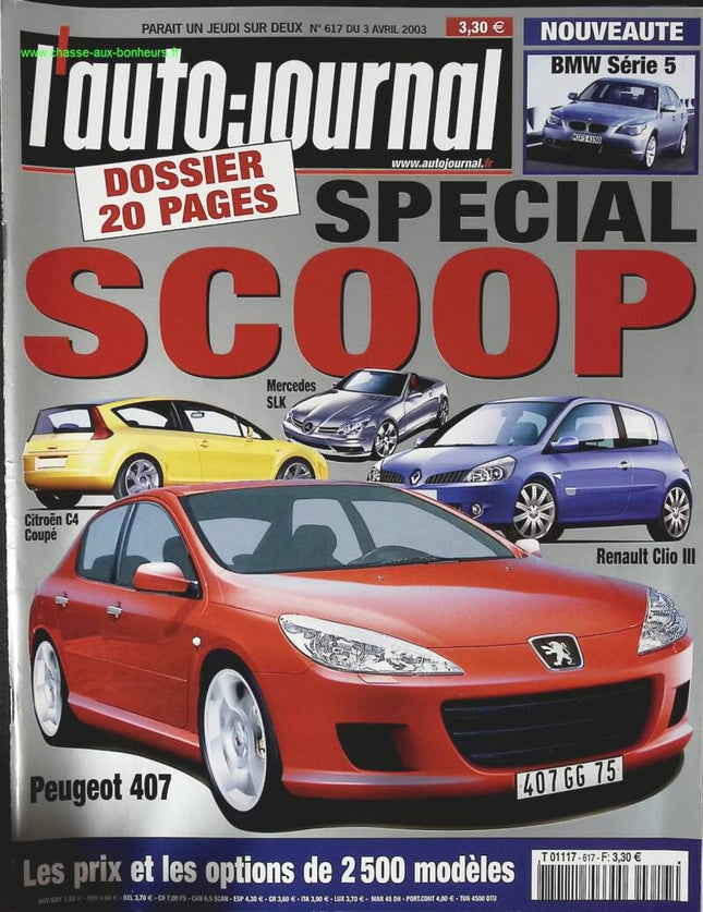 Sonderausgabe - L'auto journal - Nr. 617 - 2003 - Zeitschriftenkritik - Auto