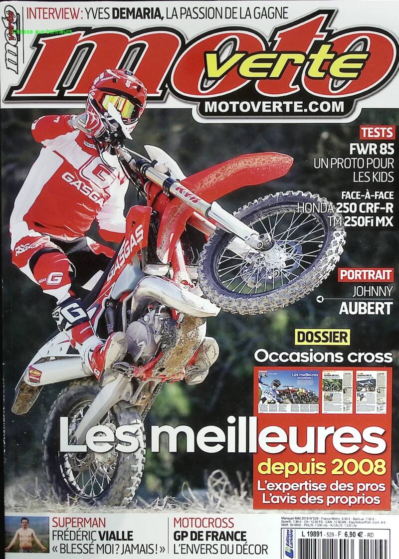 Honda CRF 250 - Moto verte - n° 529 - 2018 - revue magazine -Moto