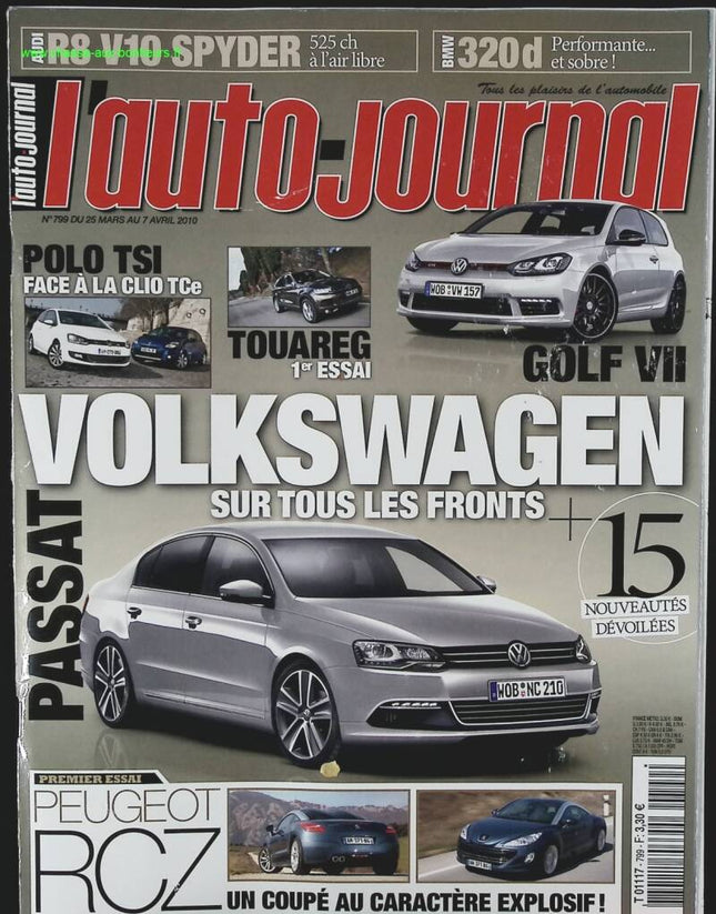 Volkswagen an allen Fronten - L'auto journal - Nr. 799 - 2010 - Zeitschriftenbericht - Auto