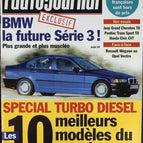 BMW the future 3 series - L'auto journal - n° 429 - 1996 - magazine review - car