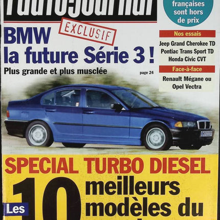 BMW the future 3 series - L'auto journal - n° 429 - 1996 - magazine review - car