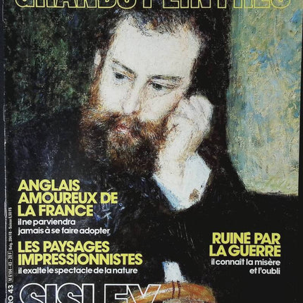 Sisley - Great Painters - No. 43 - magazine review + 4 reproductions - ART painting