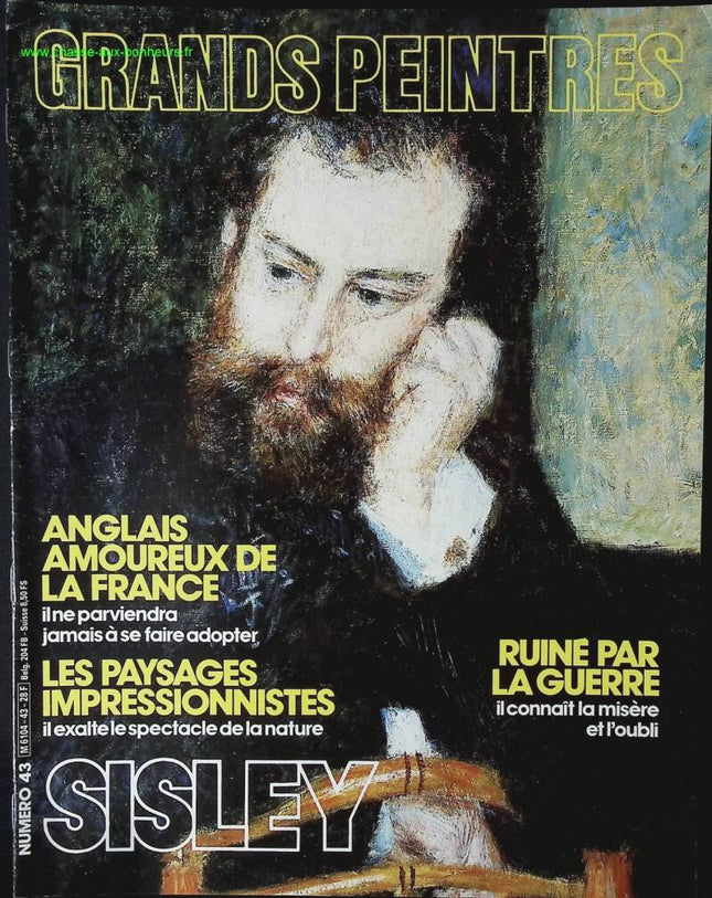 Sisley - Grands Peintres - n° 43 - revue magazine + 4 reproductions - ART peinture