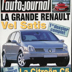 The large Renault Vel Satis - L'auto journal - n° 563 - 2001 - magazine review - car