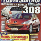 Découvrez la famille 308 - L'auto journal - n° 700 - 2006 - revue magazine - voiture