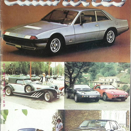 Calandres - n° 2 - 1982 - revue magazine - voiture
