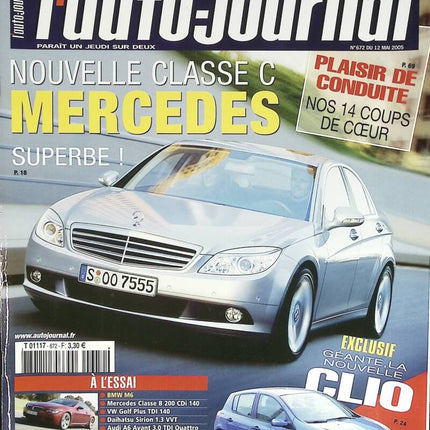 Die neue Mercedes C-Klasse - L'auto journal - Nr. 672 - 2005 - Zeitschriftenbericht - Auto