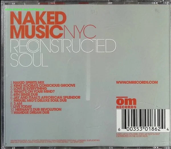 Reconstructed Soul - Naked Music NYC - CD