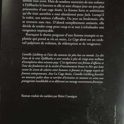 Der vergoldete Käfig - Camilla Lackberg - Buch