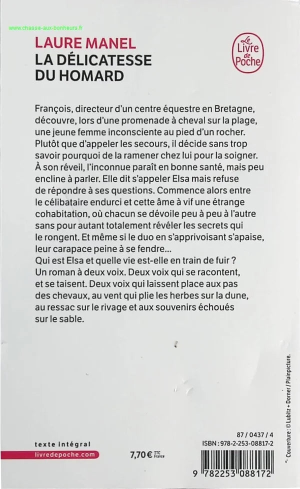 The Delicacy of Lobster - Laure Manel - book