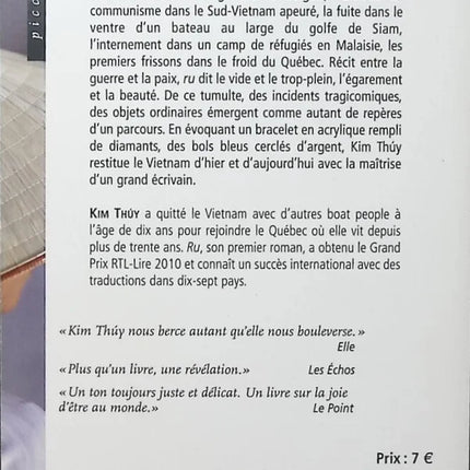 Ru - Kim Thuy - livre