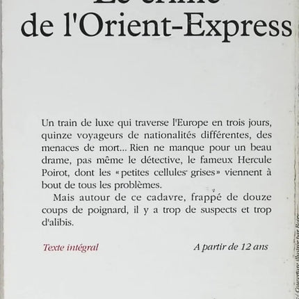 Mord im Orient-Express - Agatha Christie - 1993 - Buch