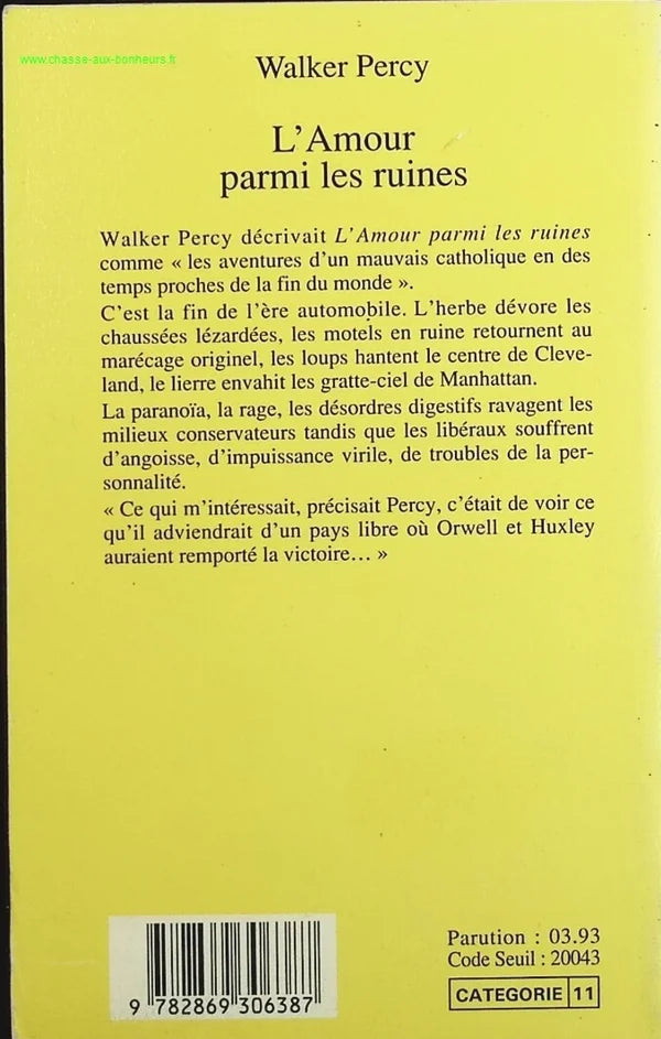 Love Among the Ruins - Walker Percy - book