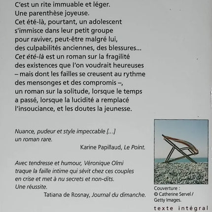 Dieser Sommer – Véronique Olmi – 2012 – Buch