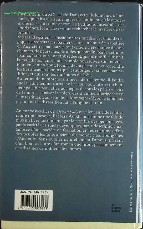 Australian Lady - Wood Barbara - book