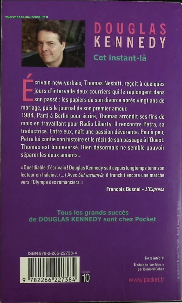 Cet instant-là - Douglas Kennedy - livre