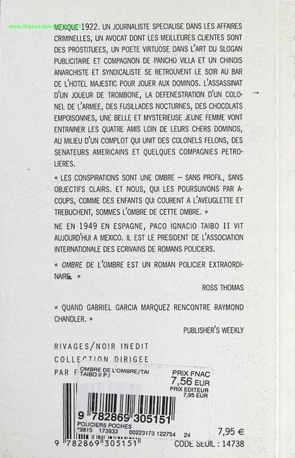 The Shadow of the Shadow - Paco Ignacio Taibo II - book