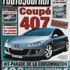 Peugeot 407 Coupé - L'auto journal - No. 593 - 2002 - magazine review - car